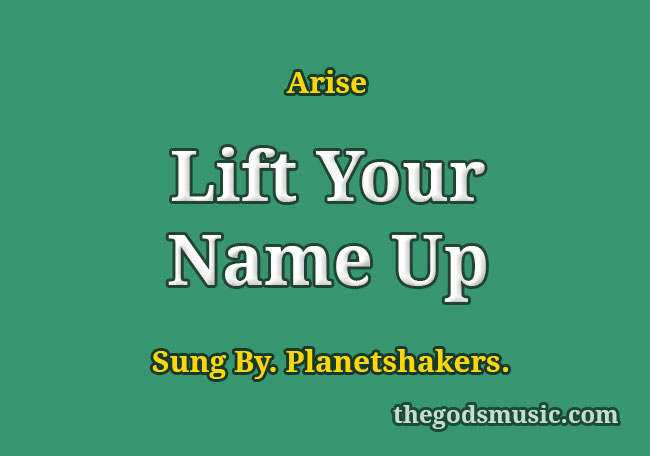 in the power of your name you lift me up lyrics