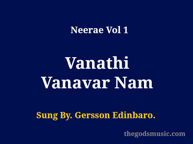 Vanathi Vanavar Nam lyrics