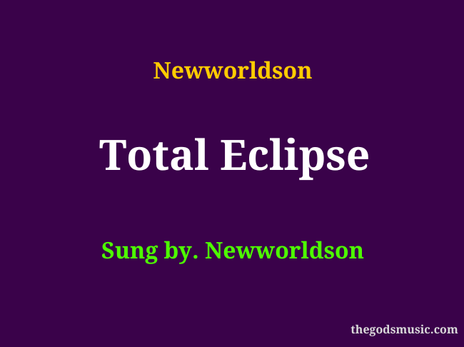 eclipse of the sun song lyrics