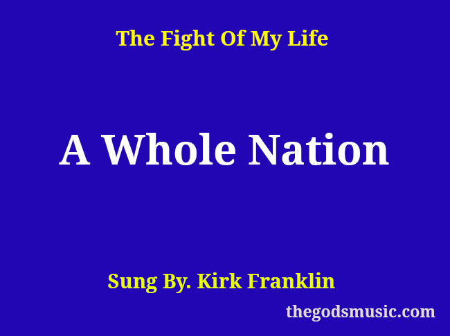 nation of the world song lyrics