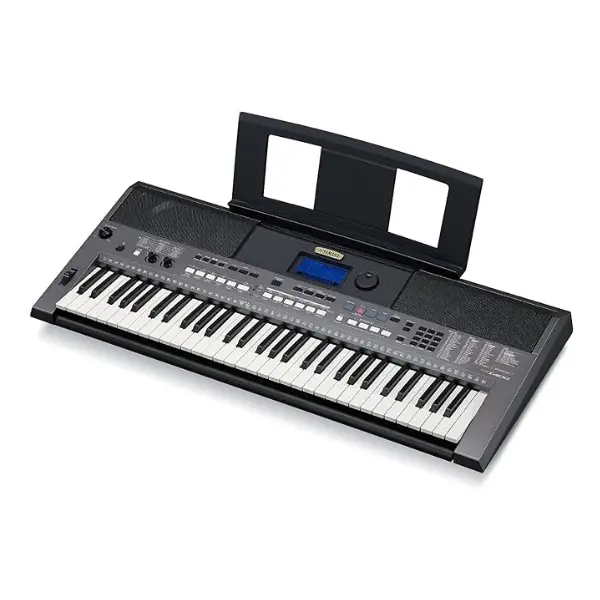 Yamaha PSR-I400 61-Key Portable Keyboard, Metallic Dark Grey