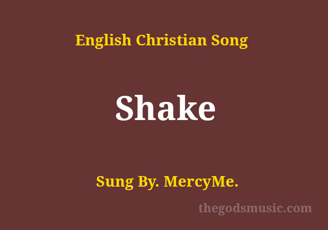 Shake Song Lyrics
