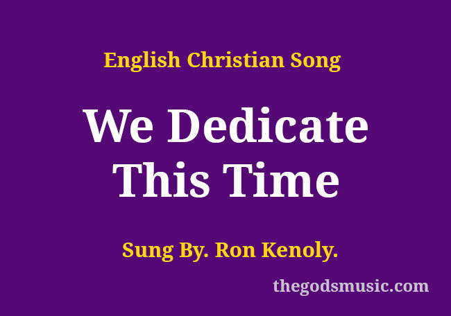 DEDICATE MY TIME FOR OR TO visual data 7