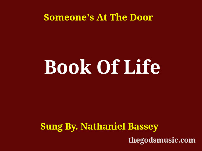 the book of life live life lyrics