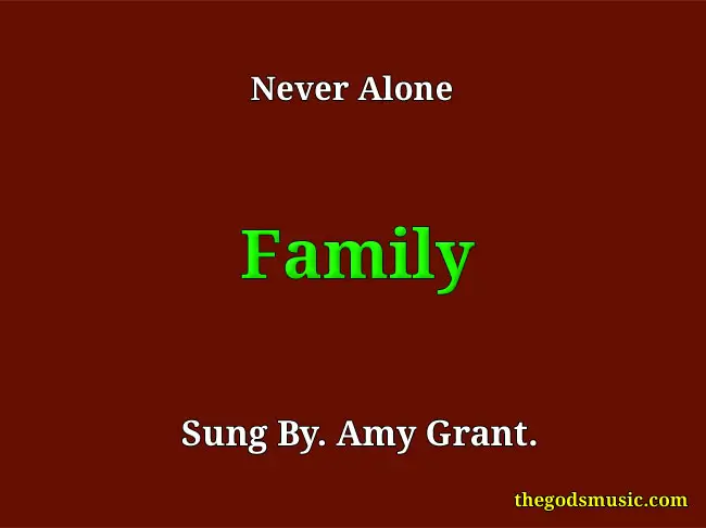 family-christian-song-lyrics