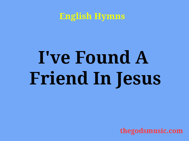 found yourself a friend lyrics