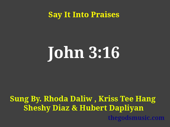 country song john 3 16 lyrics