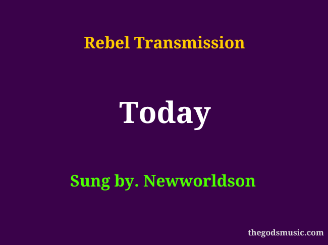 new today song lyrics